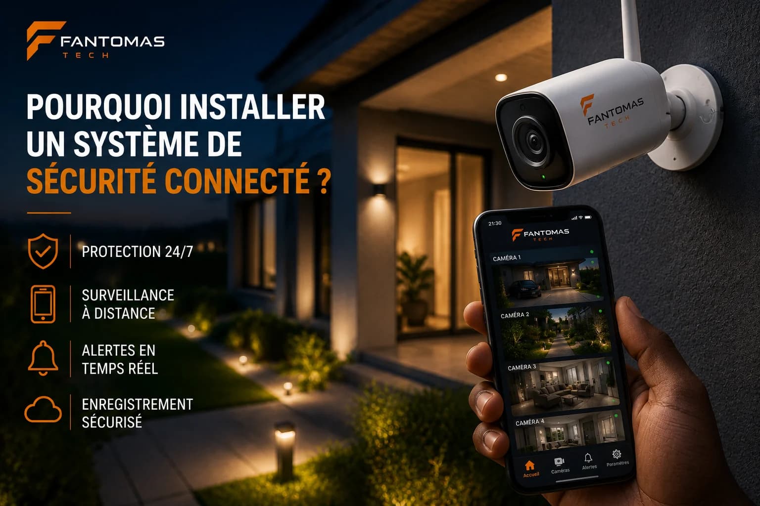 Pourquoi installer un système de sécurité connecté ?