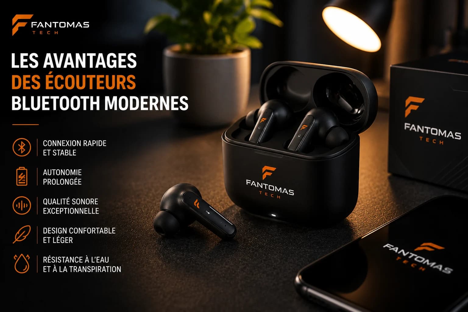 Les avantages des écouteurs Bluetooth modernes