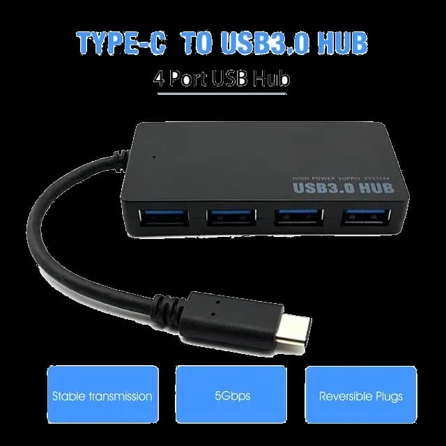 Hub USB Type-C multifonction