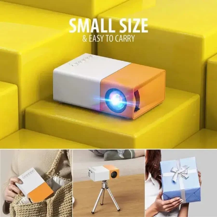 Mini projecteur LED portable
