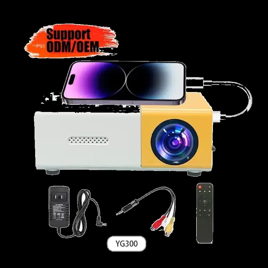 Mini projecteur LED portable